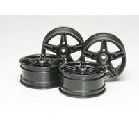 Tamiya 300051263 - 1:10 Twin 5-Sp. Jantes Noir (4) 26mm 4 - Neuf