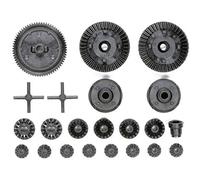 Tamiya Pièce de rechange 51531 Entraînement grappe G TT-02 Argenté/Gris