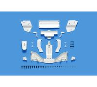 Tamiya 300051603 - Ensemble De Spoilers F104 Blanc Av/Ar (H/J-Pièces) - Neuf