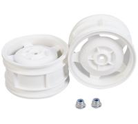 TAMIYA 300053086 - DF de 02 Poussette de Jantes Star 60/35 (2) arrière, Blanc