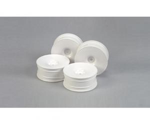 Tamiya 300053473 - 1:10 Plat Jantes 24mm Blanc (4) Offset + 2 - Neuf