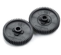 Tamiya Couronne principale TT-01 300053665 – 55/58 dents Noir – 1 pièce 1/10e