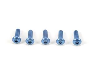 TAMIYA 300053767 - Culot vis, 3 x 10 mm, Bleu