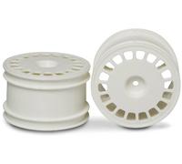 TAMIYA 300053881 - DF-03 - Jantes pour Poussette - Arrière 62/35 - Blanc