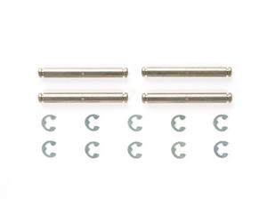 TAMIYA 300054395 - TT-01/DT-02 Bras de Commande à Faible Friction, 4 pièces, 3 x 22 mm