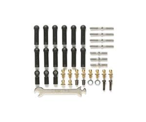 TAMIYA 300054539 54539 TT-02B Ensemble de tiges filetées Gauche/Droite
