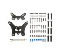 Tamiya 300054754 - Tt-02B Carbone Dämpferbrücken-set V/H - Neuf