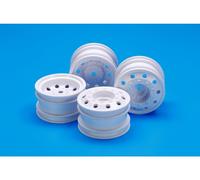 Tamiya Jantes On Road Racing Truck avant / arriere Blanc 1/10 54964 0725