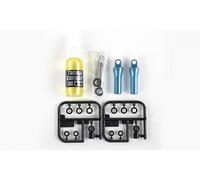 Tamiya 300056503 - 1:14 Truck Amortisseurs de Pression D'Huile Bleu (2) - Neuf
