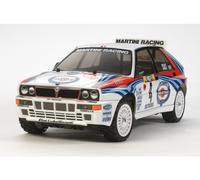 Tamiya Voiture RC 1:10 électrique Lancia Delta HF Integrale 58570 TT-02 4WD kit