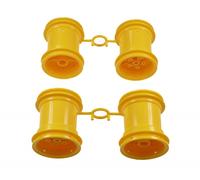 Tamiya 309335036 - Ensemble De Jantes Lunch Box Jaune (2+2) - Neuf