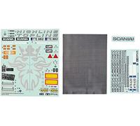 TAMIYA 309495581 - Sticker Sac Scania R620 6 x 4 Highline