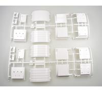 Tamiya 310225330 - Pièces Y Pare-chocs arrière Y-Teile Blanc 56368