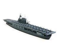 Tamiya Tamiya-1/700 US Aircraft Carrier Yorktown Maquette Plastique KIT MODÈLE, 31712, Bleu Marine, 13.9" Long