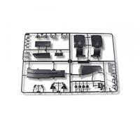 Tamiya 319225245 - T Pièces Scania Échappement/Antennes 56375 - Neuf