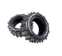 Tamiya 319804446 - Pneus Pin-Spike Arrière (2) 38Mm VQS