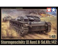 Tamiya Maquette Stug III Ausf.B 1/48 – Casemate précoce, Canon 75 mm, Coque