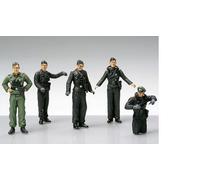 Tamiya 32512 - 1/48 Set de Figurines Allemand Équipage Du Char / Infantrie -