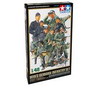 Tamiya Maquette – Set de figurines Infanterie allemande Seconde Guerre mondiale 1/48 32512