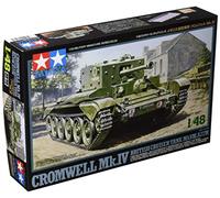 Tamiya 32528 1:48 Brit. Réservoir Cromwell MK.IV-Réplique Fiel al Original, Plastique, Hobby, Kit de modélisme, Montage, sans Peindre, Couleur Cruise Tank Chromewell