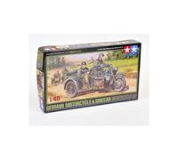 Tamiya 32578 1/48 German Bike & Sidecar