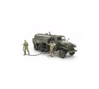 Tamiya-1/48 US Airfield Fuel Truck Plastic KIT MODÈLE, 32579