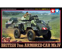 TAMIYA 32587-1:48 British 7ton AC MK. IV - Véhicule blindé - Modélisme - Kit de Construction en Plastique - Bricolage - Loisirs créatifs - Collage - Kit de Construction en Plastique - Non laqué