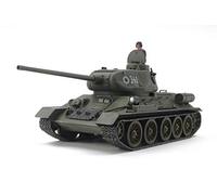 TAMIYA 32599-000 1:48 Rus. Mit. Pz. T-34/85, modélisme, kit de Construction en Plastique, Loisirs créatifs, Collage, kit de Construction en Plastique, Vert foncé