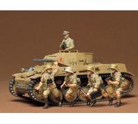 TAMIYA TAM35009 300035009-1:35 WWII Char de Combat II Ausf.F/G -5 SK.121, Vert