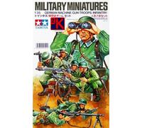Tamiya 35038 Militaire Mini / German Machine Gun Troops Infanterie - Échelle