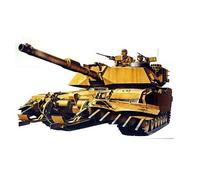 Tamiya 35158 - 1/35 U.S. Char De Combat M1A1 Abrams Avec Déminage - Neuf