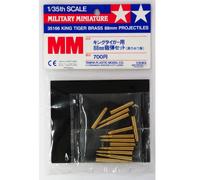 Tamiya Maquette 35166 – Char d'assaut King Tigre, Obus 88 mm – 1/35e