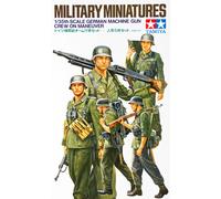 Tamiya 35184 German Machine Gun Crew On Maneuver (5 figures) 1/35