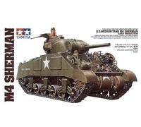 Tamiya 35190 - U.S.Medium Tank M4 Sherman 1/35 Scale Tôt Production -T48 Après