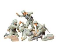 Tamiya 1:35 Équipe allemande de mortier d'infanterie – importé du Japon – Earth Tones