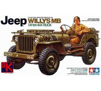 Tamiya 35219 - jeep Willys MB 1/4 Ton 4x4 Camion - 1/35 Echelle T48 Après