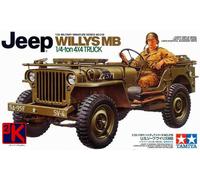 Tamiya 35219 - jeep Willys MB 1/4 Ton 4x4 Camion - 1/35 Echelle T48 Après