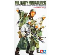 Tamiya Maquette 35256 – Infanterie d'assaut allemande – Échelle 1:35