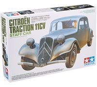 Tamiya Maquette Citroën Traction 11CV - Échelle 1:35, Argenté
