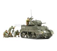 Tamiya Maquette Char léger U.S. M5A1 – Échelle 1:35 – Avec figurines – Pursuit Operation