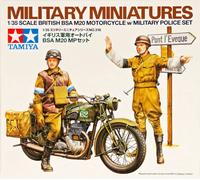 Tamiya 35316 British BSA M20 Motorcycle w/Military Police 1/35