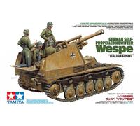 Tamiya Maquette 1:35 35358 Wespe (Guêpe) – Kit plastique, Front italien, Non laqué