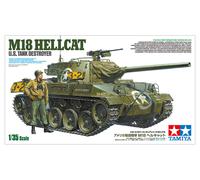 Tamiya – Maquette 1/35 US M18 Hellcat – Kit plastique à assembler, non peint