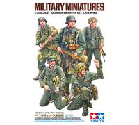 Tamiya 35382 - 1:3 5 WWII Ensemble de Figurines Allemand Infanterie 1943-45 (5)