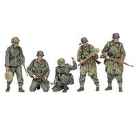 TAMIYA 35382 1:35 Fig-Set Dt. Infanterie 1943-45 (5) - Kit de modélisme en plastique, kit à assembler, réplique détaillée, non peinte