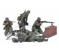 TAMIYA 35386 1/35 Équipe De Mitrailleuse Allemande Mi-Deuxième Guerre Mondiale