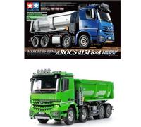 Tamiya 47523 1:14 RC Arocs 4151 Benne 8 x 4 Vert Candy Kit à Assembler, Camion RC, Camion radiocommandé, LKW, Jouet de Construction, Modélisme, Loisirs Créatifs, Pré-Peint