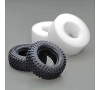 Tamiya 51717 Lot de 2 pneus Buggy R 1:10 RC Hop Up