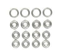 TAMIYA 54476-000 300054476 - TT-02 Jeu de roulements à Billes, 16 pièces