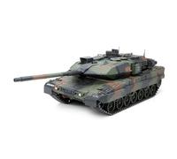 TAMIYA 56047 1:16 RC Leopard 2 A7V Full Option - Char radiocommandé, kit de Construction de Char, modélisme radiocommandé, RC